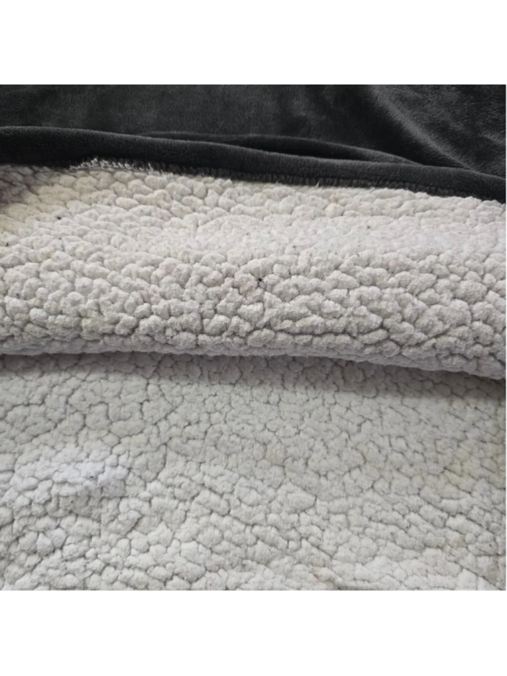 Kid's The Oodie Gray & White Oversized Hoodie - One Size (4-13)